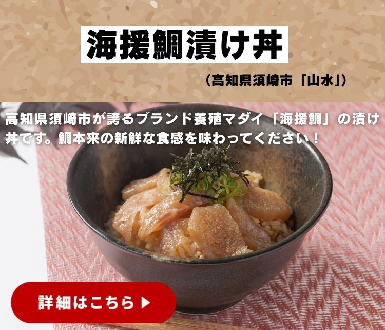 高知県 海援鯛漬け丼