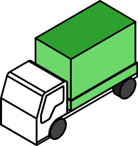 配送イラスト
