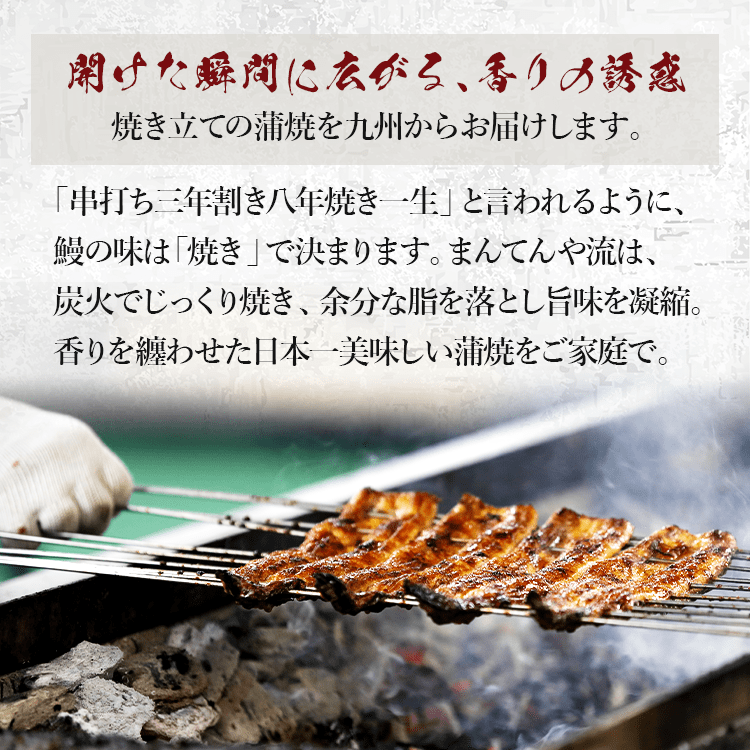 鹿児島県産手焼きうなぎ