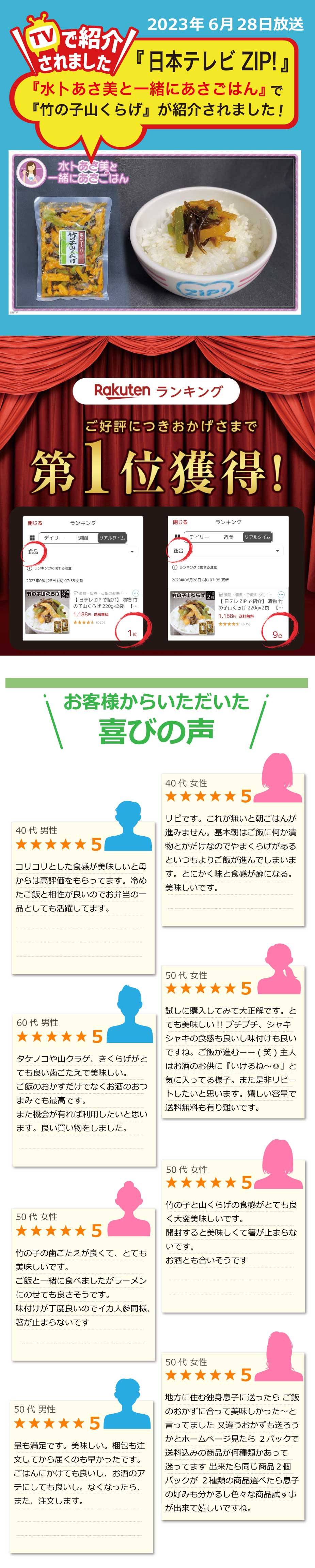 竹の子山くらげ