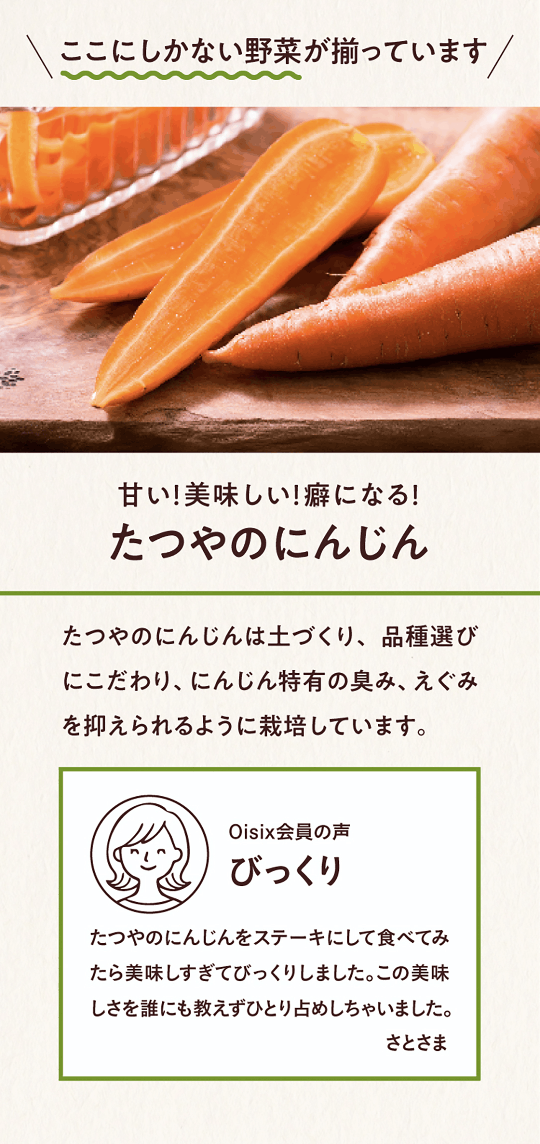 ≪旬便り≫Oisixのお野菜｜楽天マート - ネットスーパー