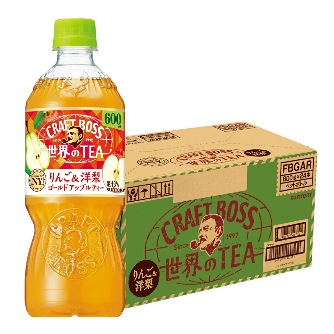 クラフトボス 世界のTEA りんご＆洋梨 ゴールドアップルティー（1