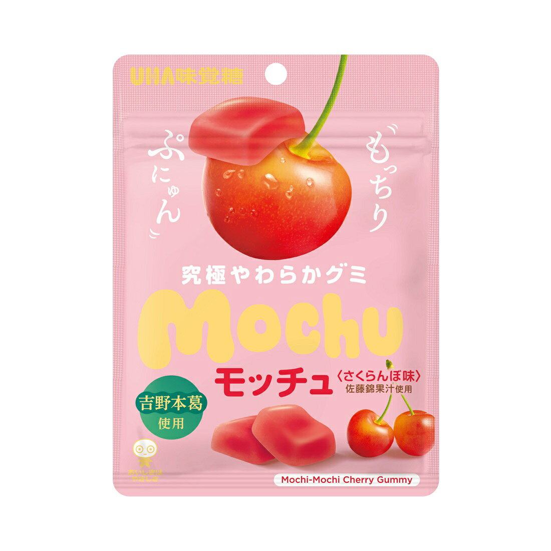 味覚糖 ファニーパラダイスもぐら モッチュ さくらんぼ味｜楽天マート - ネットスーパー