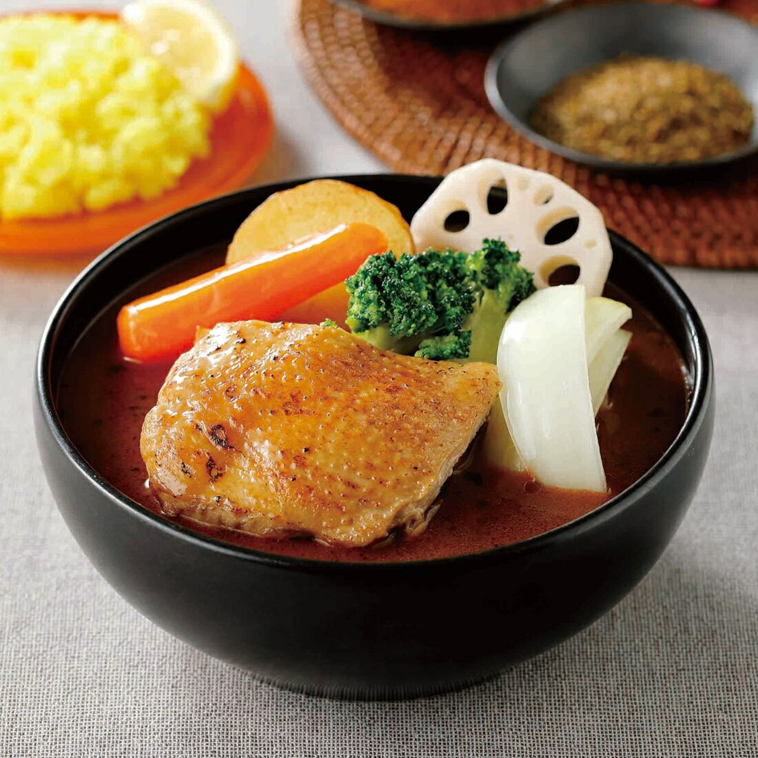 北海道】チキンと彩り野菜のスープカレー（冷凍）｜楽天マート