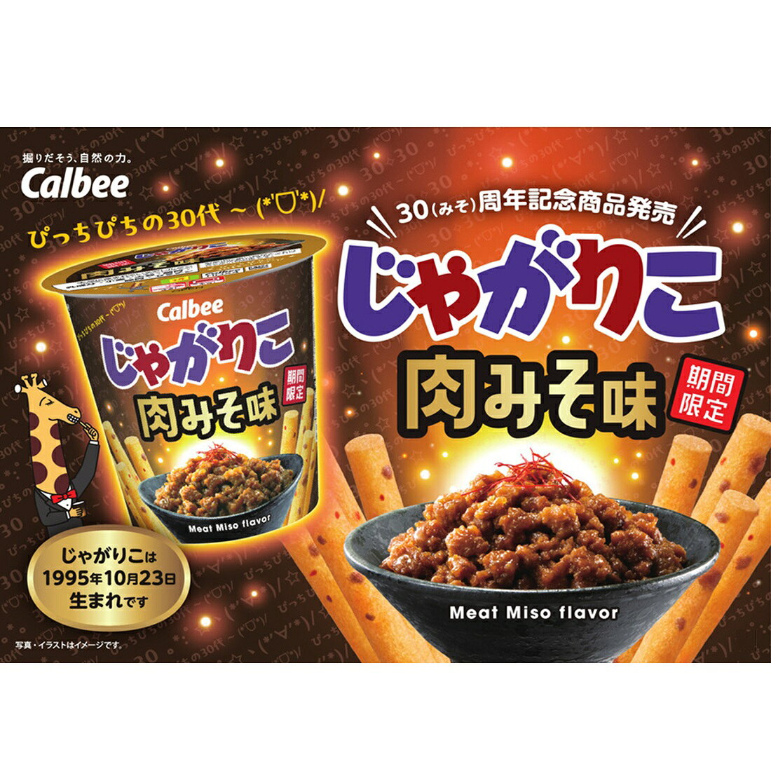 じゃがりこ肉みそ味｜楽天マート - ネットスーパー