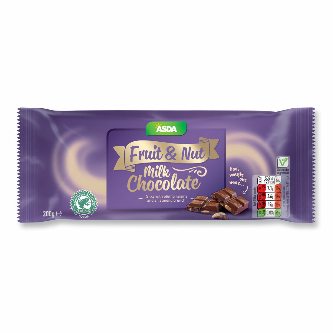 ASDA フルーツ＆ナッツ ミルクチョコレート｜楽天西友ネットスーパー