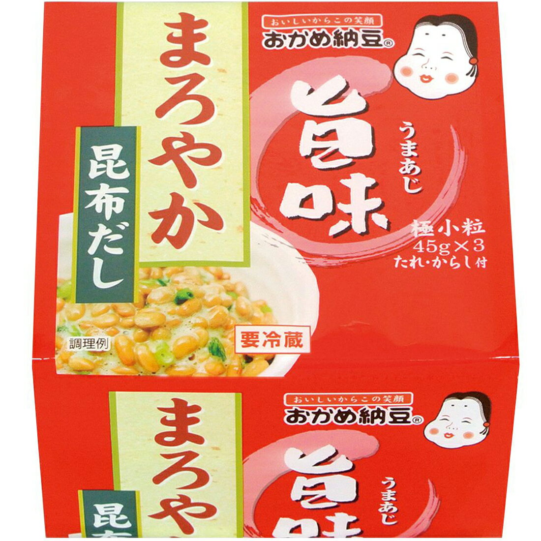 おかめ納豆 旨味 まろやか昆布だし 楽天西友ネットスーパー