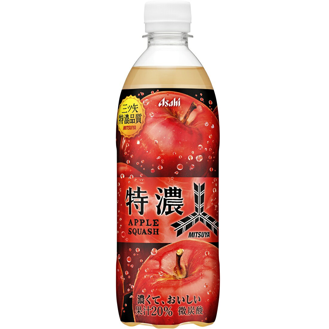 ＊6種類詰め合わせジュース500ｍｌ×12本　濃厚美味！濃縮還元してません 三ツ矢特濃アップルスカッシュ｜楽天マート - ネットスーパー