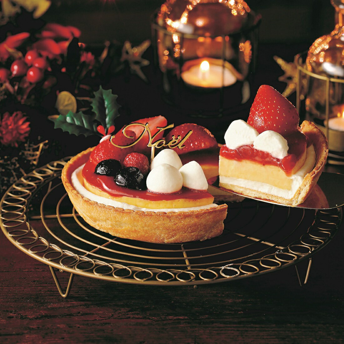 苺のカタラーナタルト X'mas（冷凍）｜楽天マート - ネットスーパー