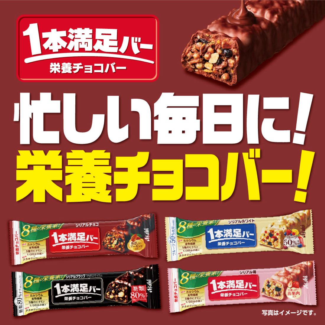 一本満足バー プロテインバー シリアルチョコ味 71本&ヨーグルト味4箱 一本満足バー プロテインバー シリアルチョコ味 71本&ヨーグルト味4箱