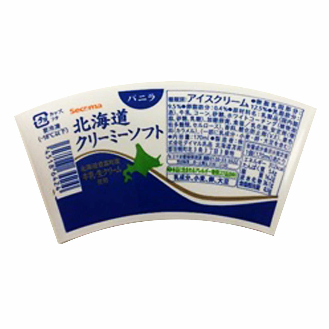 セコマ]北海道クリーミーソフト バニラ（冷凍）｜楽天マート - ネット