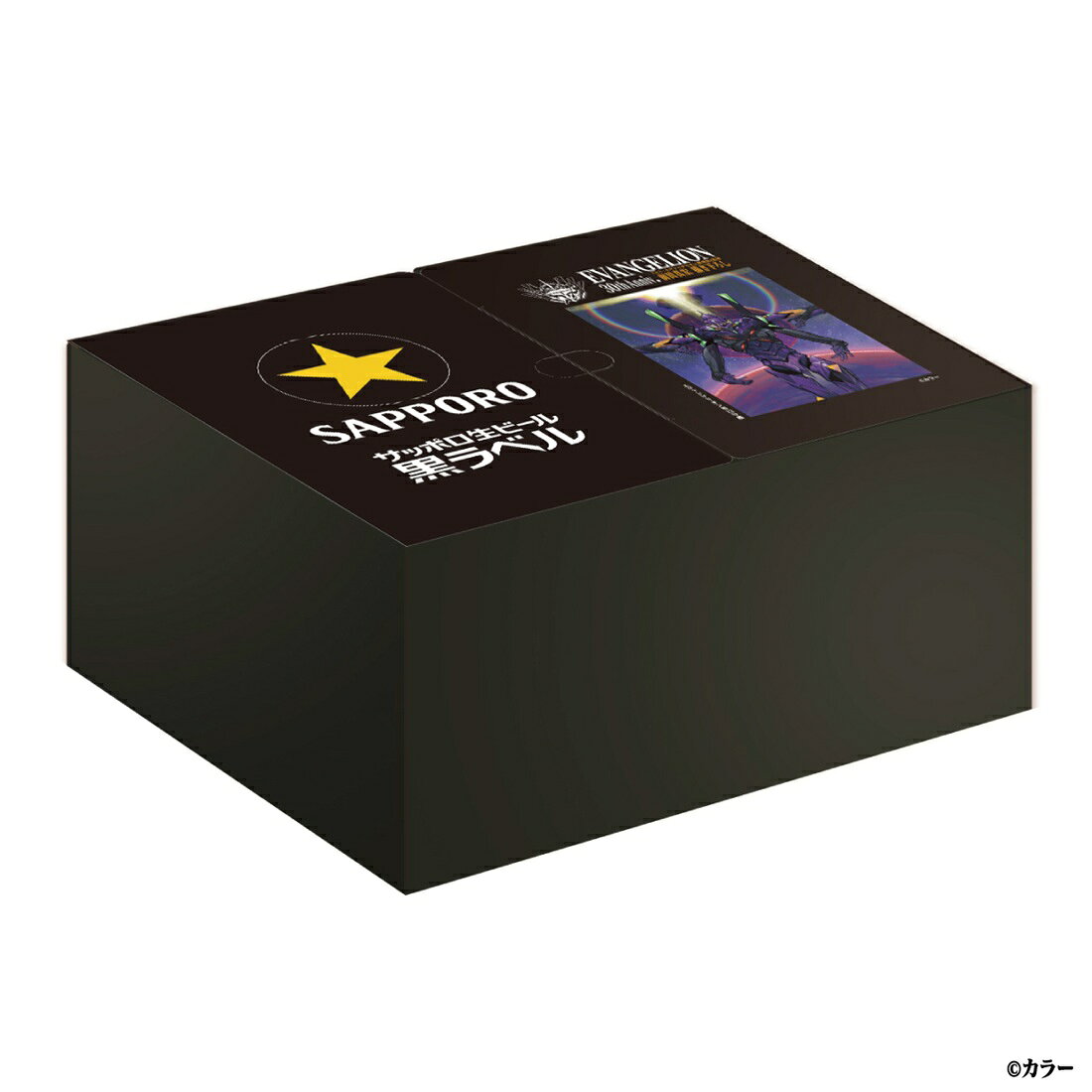 在庫処分】＜EC限定＞黒ラベル『エヴァンゲリオン』デザイン BOX（1