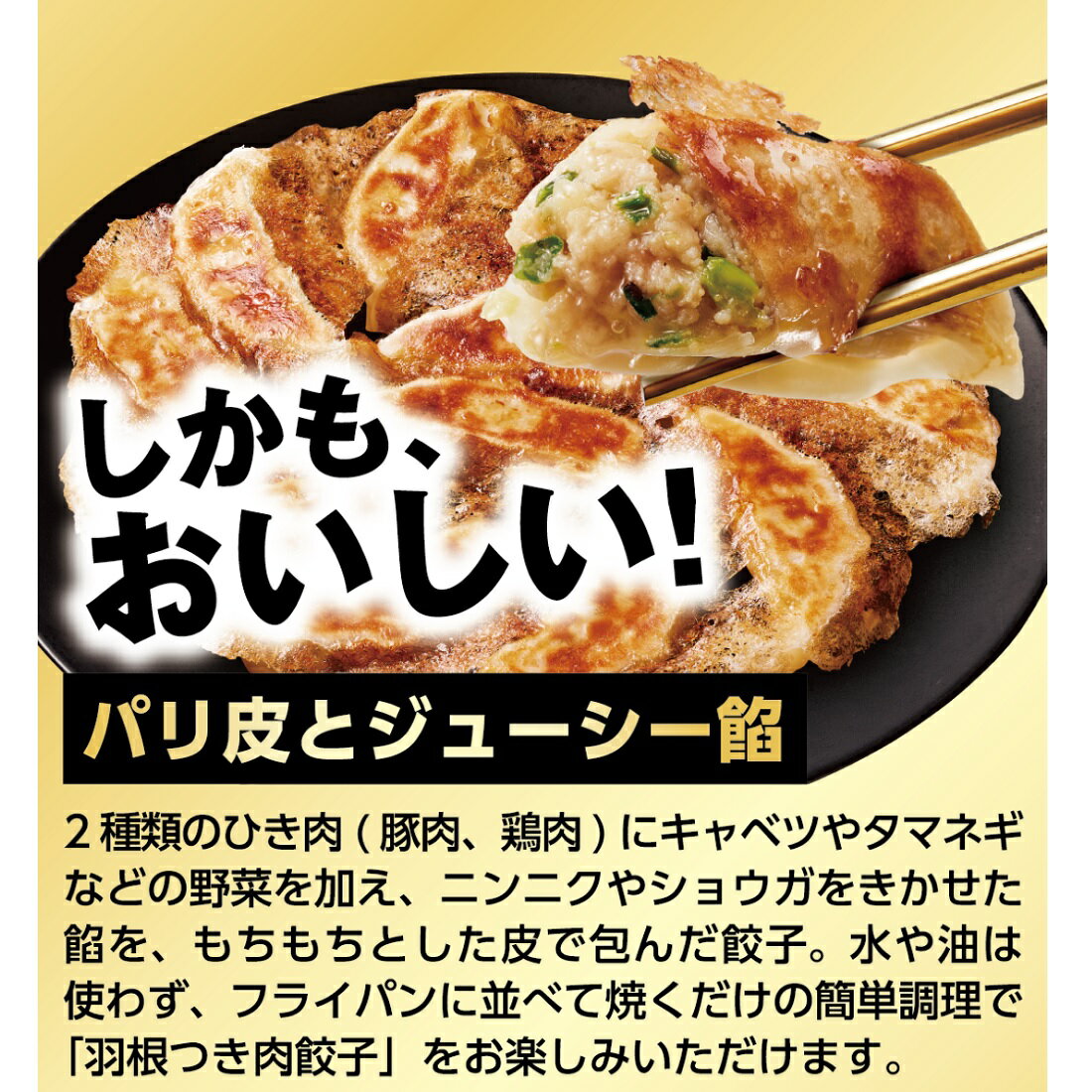推しプライス】完全メシ 羽根つき肉餃子（冷凍）｜楽天マート - ネット