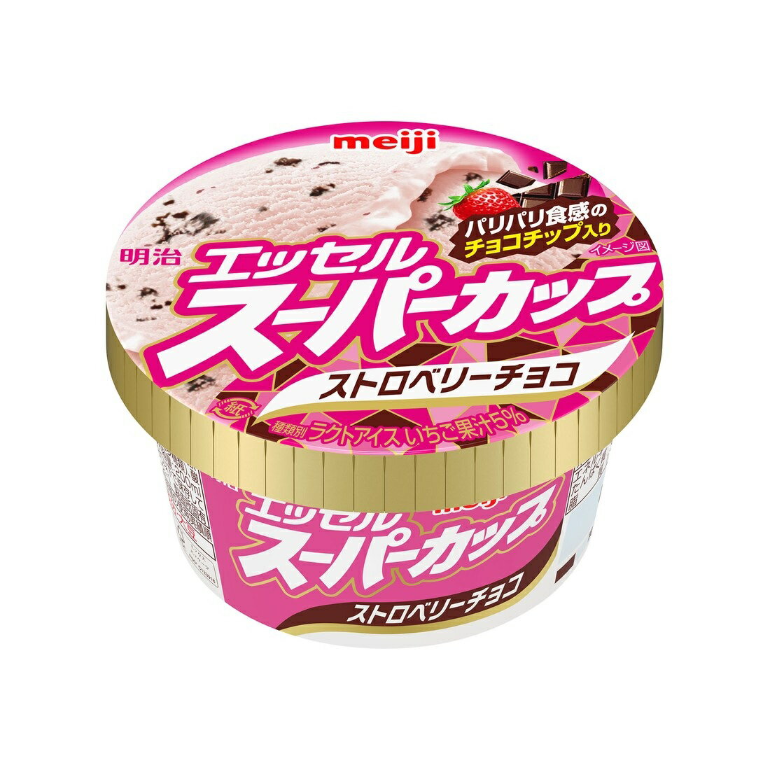 てん ストロベリー 21食入 エッセル スーパーカップストロベリーチョコ（冷凍）｜楽天マート
