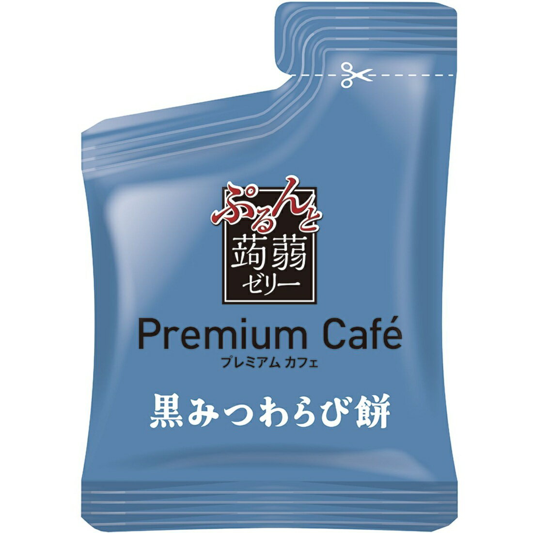 ぷるんと蒟蒻ゼリープレミアムカフェ 黒みつわらび餅｜楽天マート
