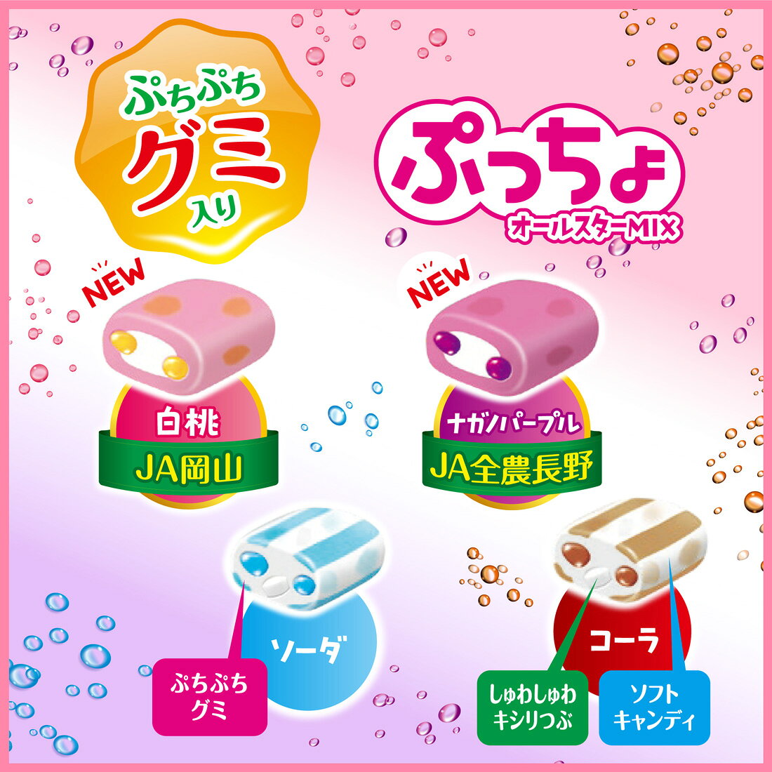 ぷっちょ袋 4種アソート｜楽天マート - ネットスーパー