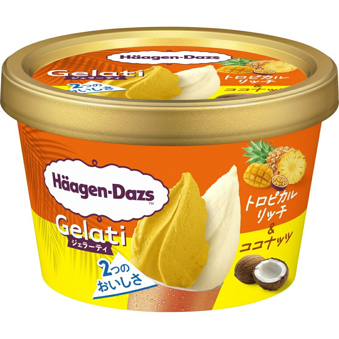 ミニカップ Gelati トロピカルリッチココナッツ（冷凍）｜楽天マート