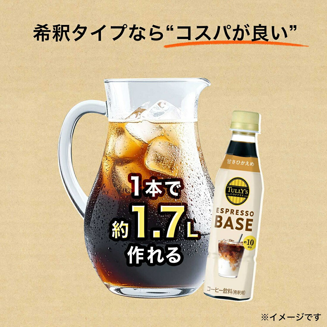 推しプライス】タリーズコーヒー エスプレッソベース コーヒー 甘さ