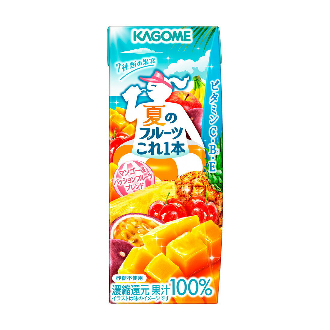 夏のフルーツこれ一本マンゴー＆パッションフルーツブレンド｜楽天