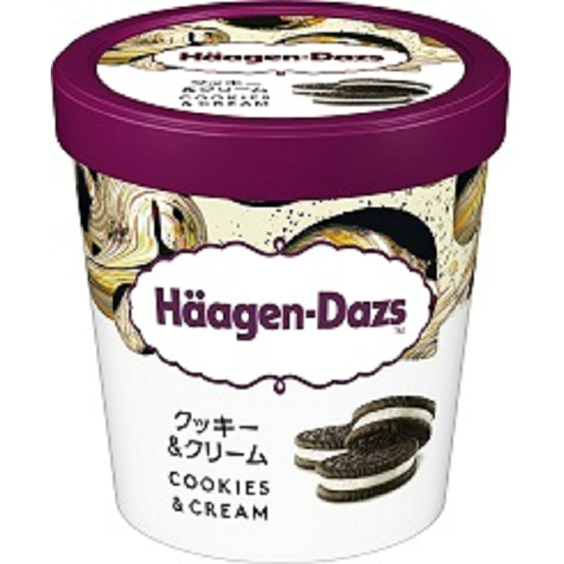 ハーゲンダッツ パイント クッキー＆クリーム（冷凍）｜楽天マート