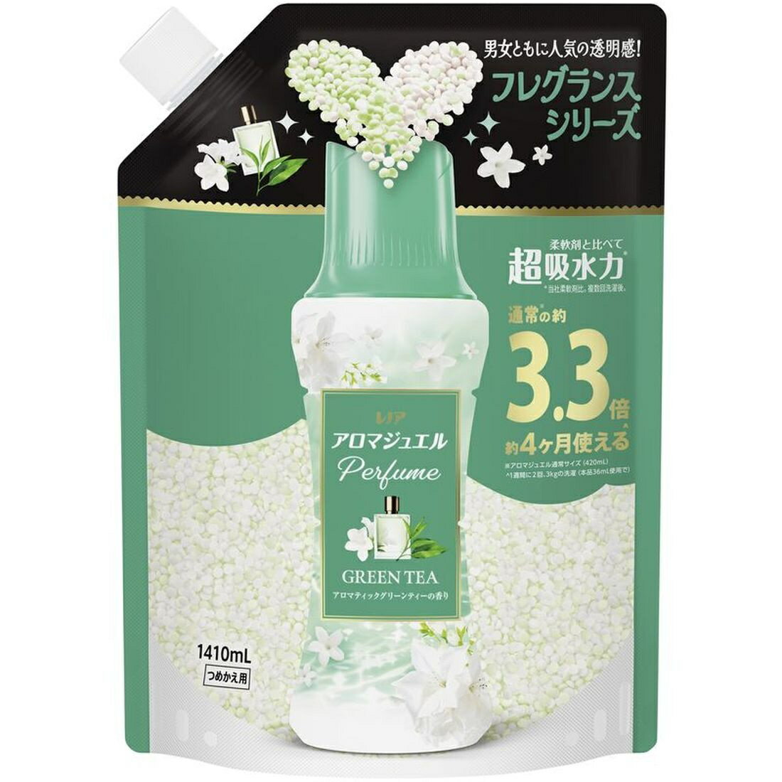 レノアアロマジュエル グリーンティーの香りツメカエ用超特大サイズ