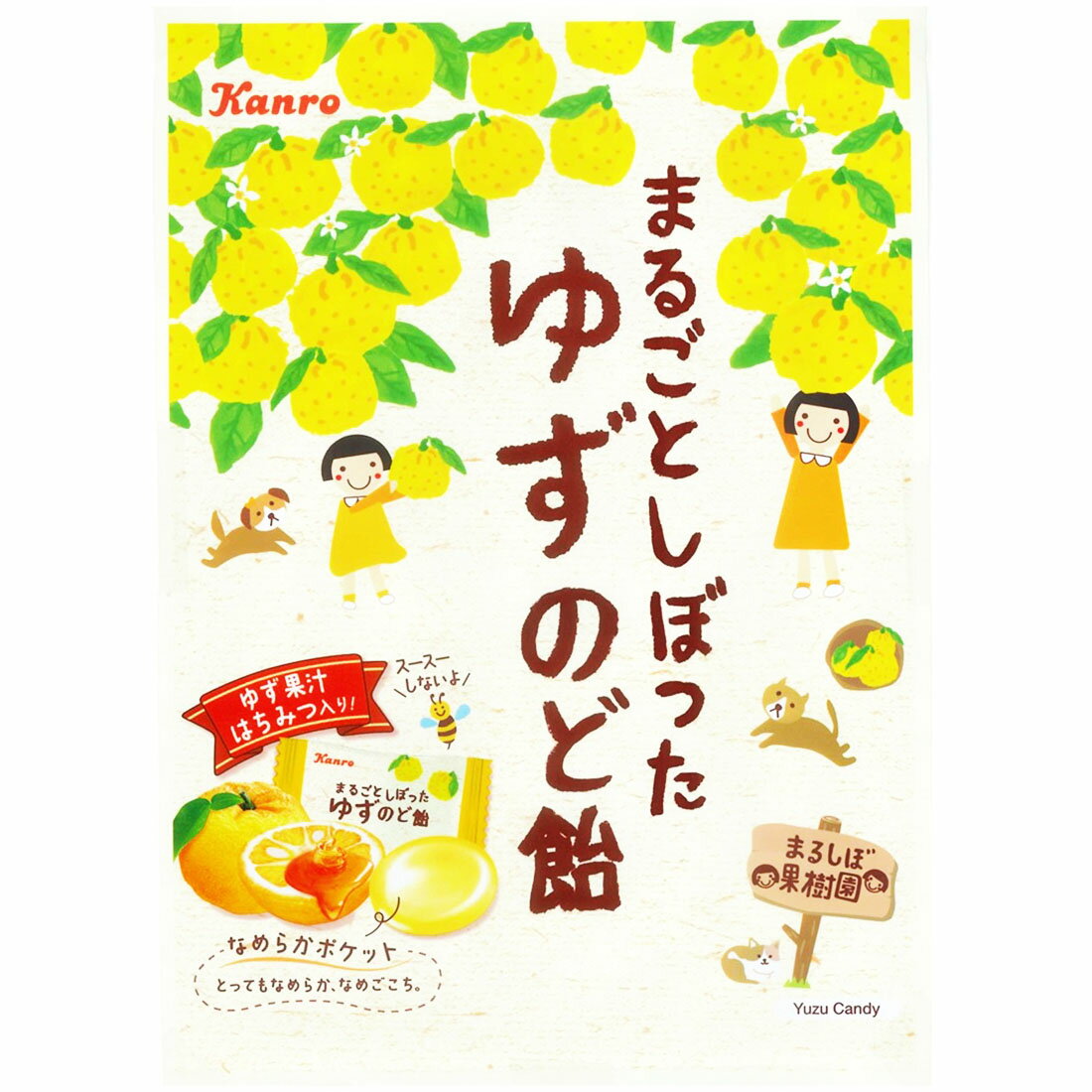 まるごとしぼったゆずのど飴 楽天西友ネットスーパー