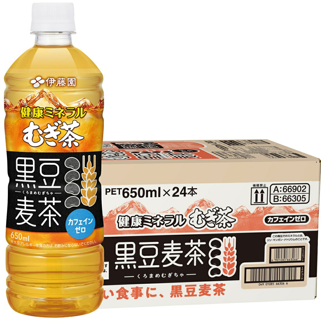 健康ミネラルむぎ茶 黒豆麦茶（1ケース）｜楽天マート - ネットスーパー