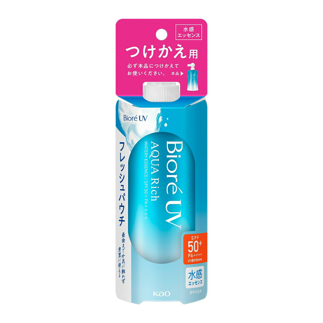 ビオレUV アクアリッチ ウォータリーエッセンス フレッシュパウチ