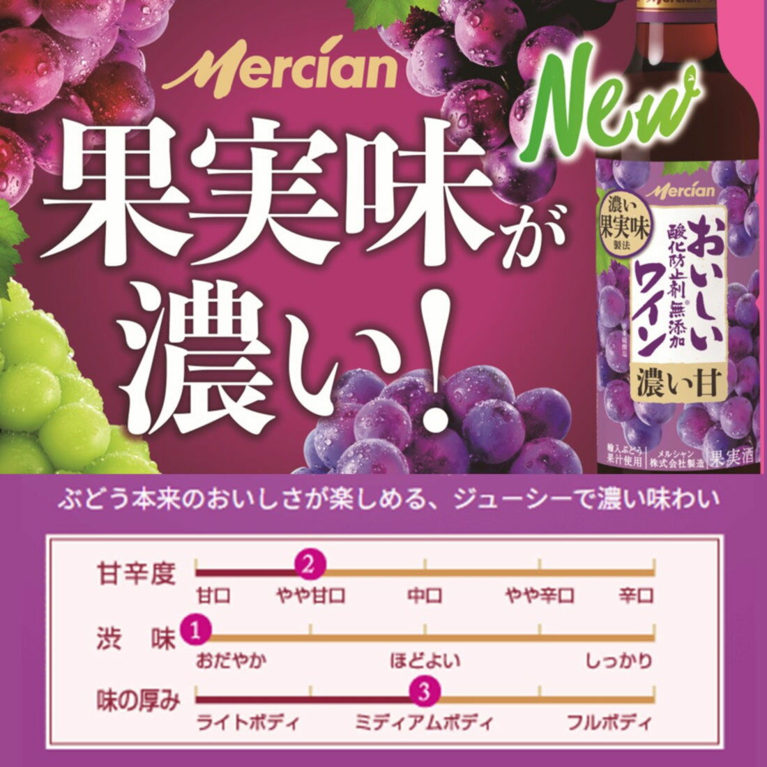 おいしい酸化防止剤無添加ワインジューシー赤｜楽天マート - ネット