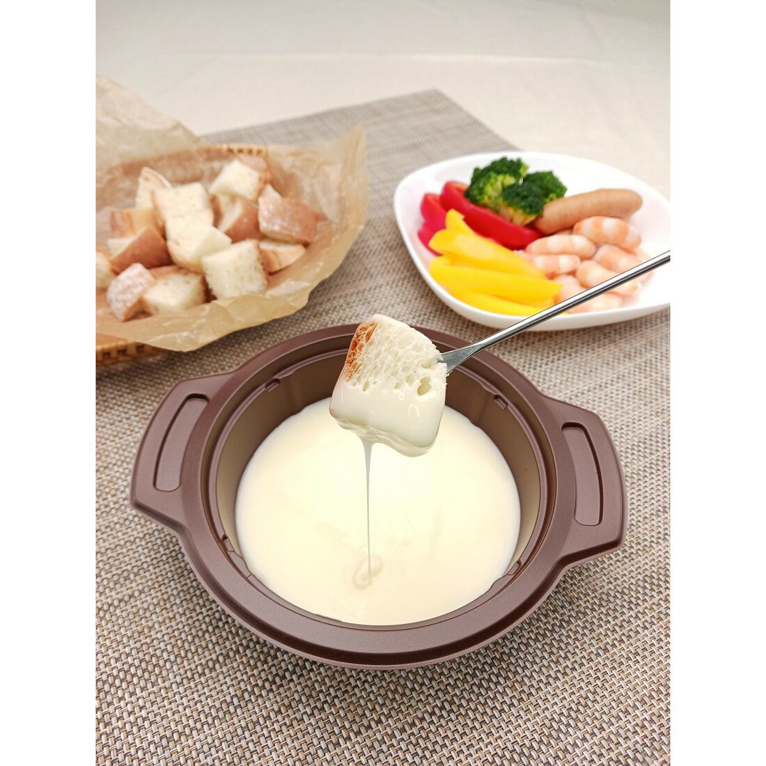 チーズフォンデュ　3点おまとめ Le Superbe スイス産 チーズフォンデュ 400g［冷蔵/冷凍可］【3〜4営業