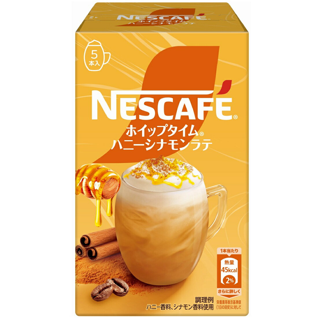 ネスカフェ・ホイップタイム・ハニーシナモンラテ　40本 ネスカフェ ホイップタイム ハニーシナモンラテ｜楽天マート - ネット