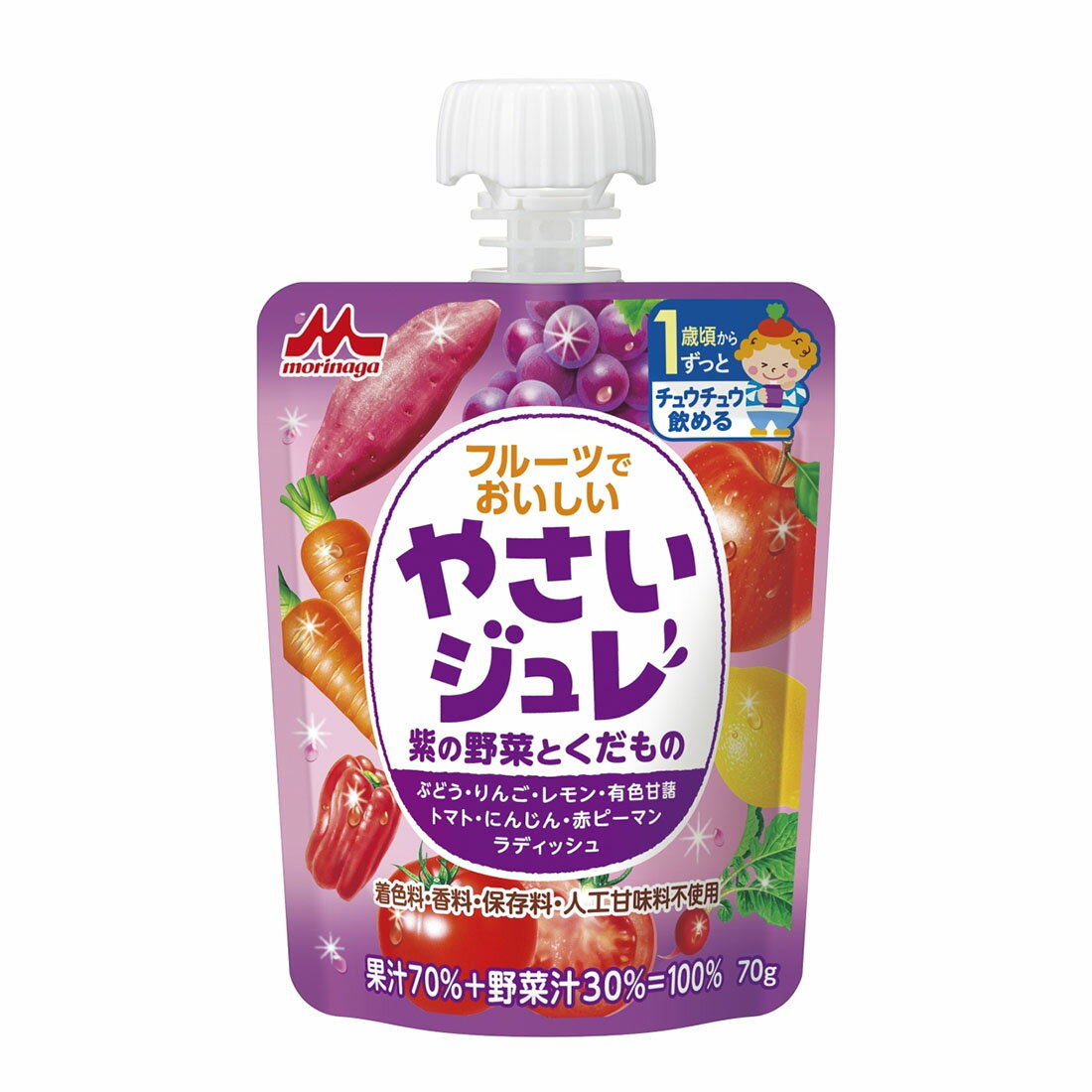 12か月頃から】やさいジュレ 緑の野菜とくだもの｜楽天マート