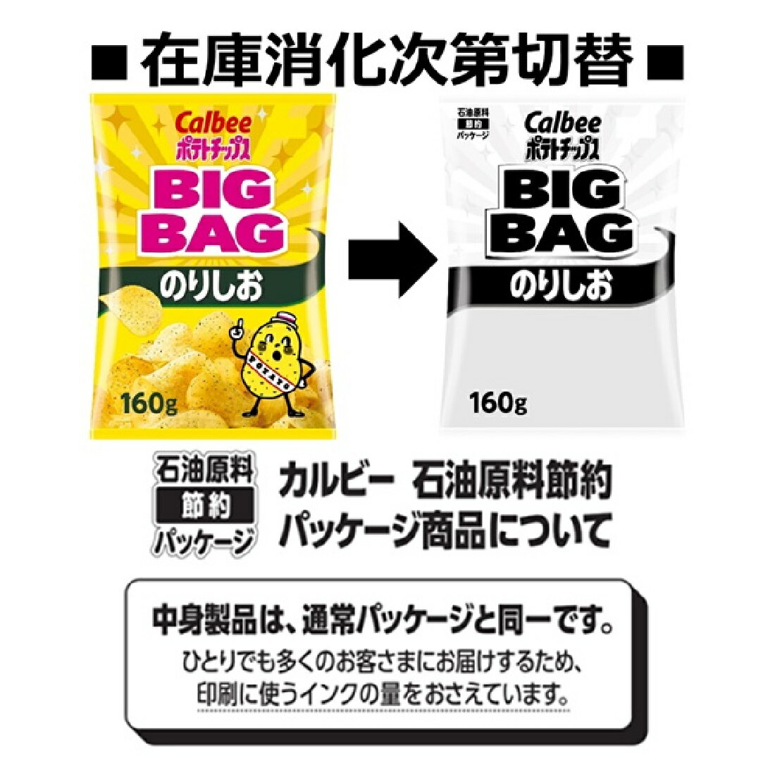 ポテトチップスBIG BAG のりしお｜楽天マート - ネットスーパー