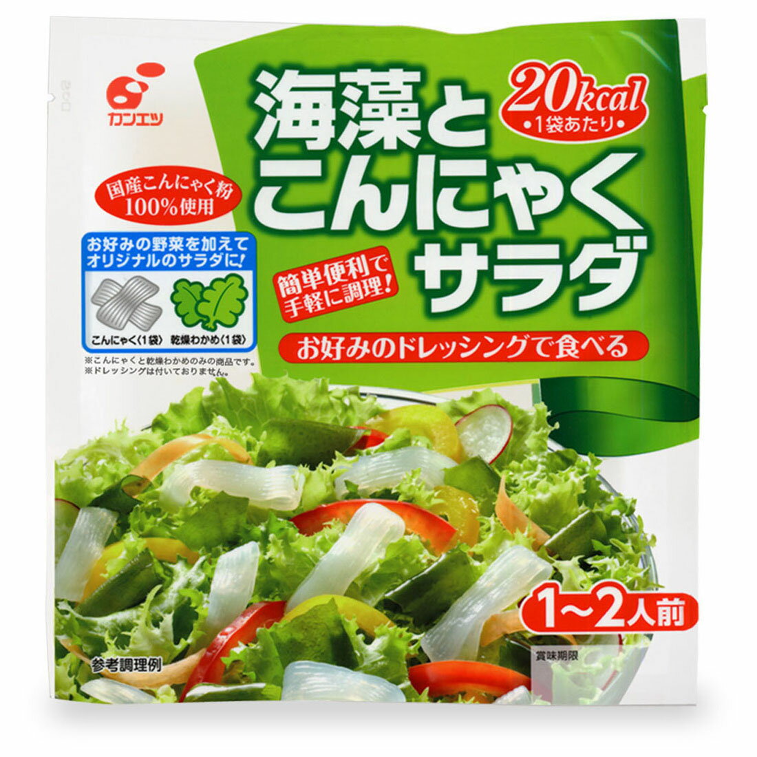 海藻とこんにゃくサラダ 楽天西友ネットスーパー
