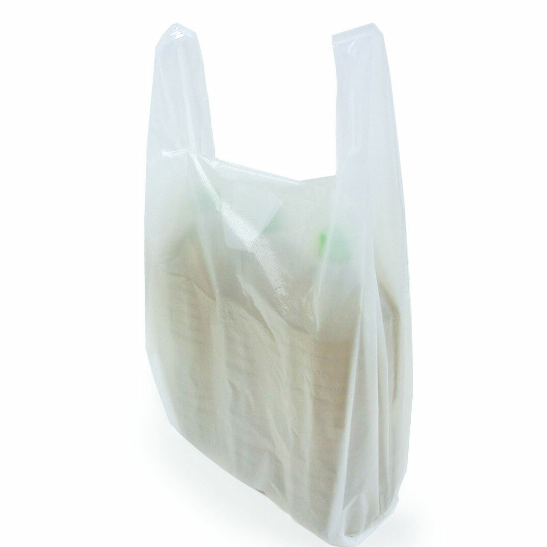 レジバッグ 白半透明 エンボス加工 100枚｜楽天マート - ネットスーパー