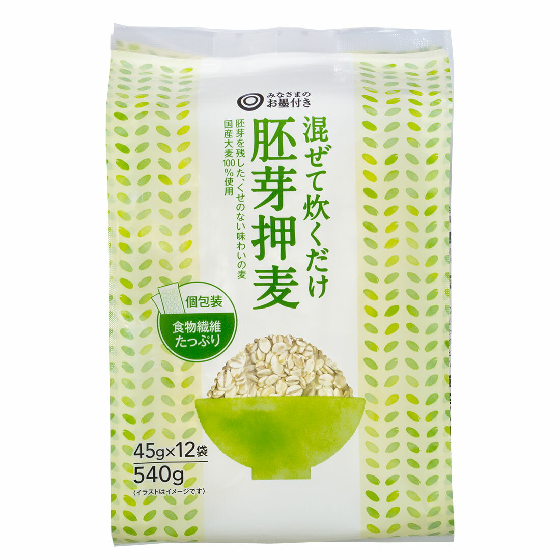 みなさまのお墨付き 混ぜて炊くだけ 胚芽押麦 楽天西友ネットスーパー