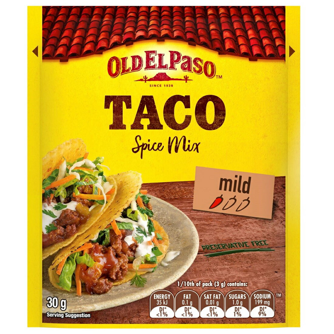オールドエルパソ タコシーズニングミックス 30g 新作送料無料