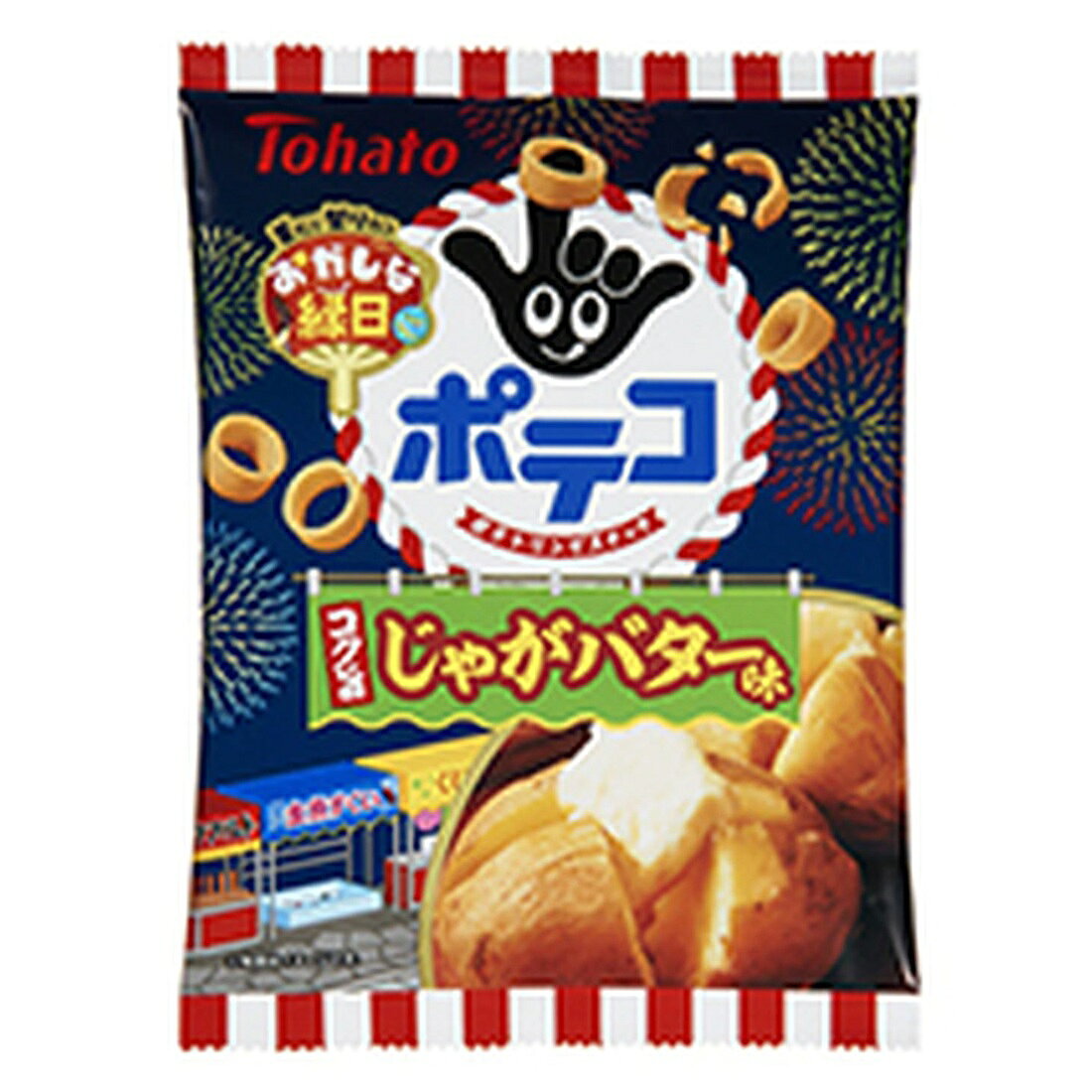 おかしな縁日ポテコじゃがバター味｜楽天マート - ネットスーパー